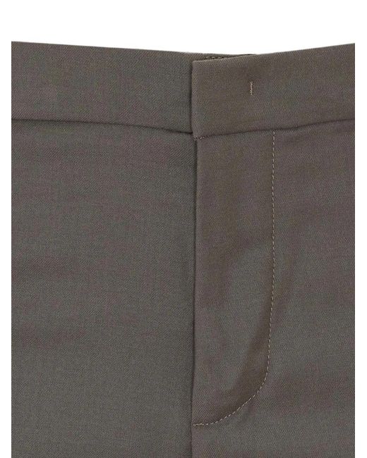 Dondup Gray Gaubert Slim-Fit Trousers for men