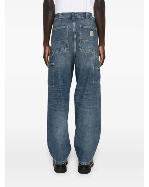 Carhartt Jeans mit Kontrasteinsätzen in Blue für Herren