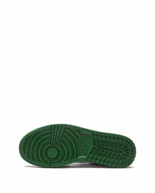 Nike Green Air 1 Mid Toe" Sneakers for men