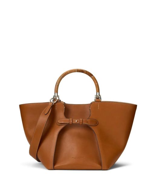 Ralph Lauren Brown Medium Ralph Tote Bag
