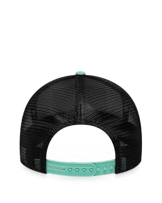 KTZ Blue Portofino-Patch Trucker Cap for men