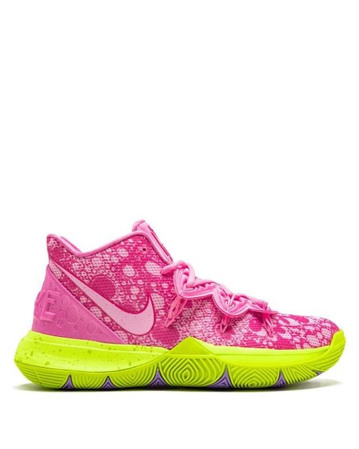 Nike Pink X Spongebob Squarepants Kyrie 5 "patrick Star" Sneakers