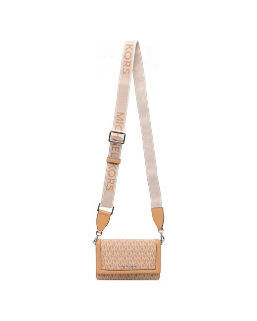 Michael Kors White Small Jet Set Mini Bag