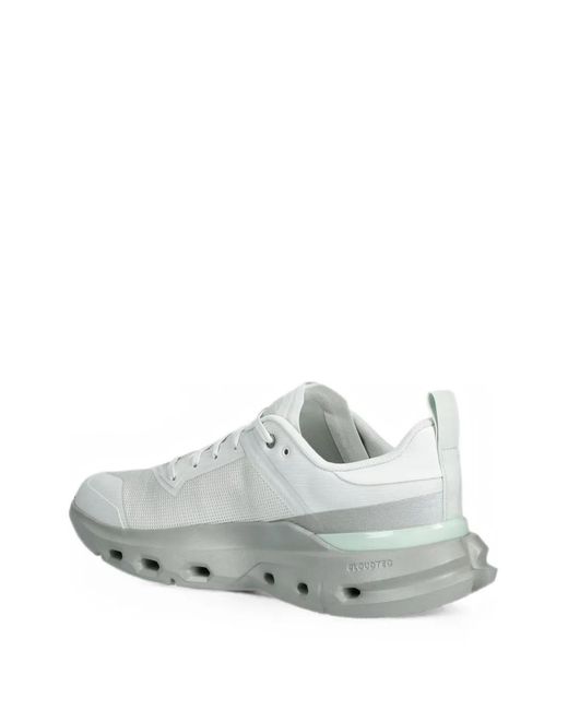 On Shoes White Cloudtec Mesh Sneakers for men