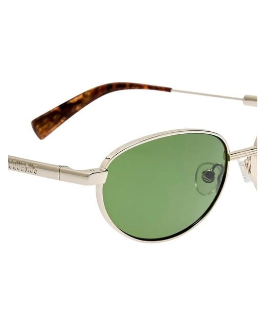 Jacquemus Green Lunettes De Soleil À Monture Ovale