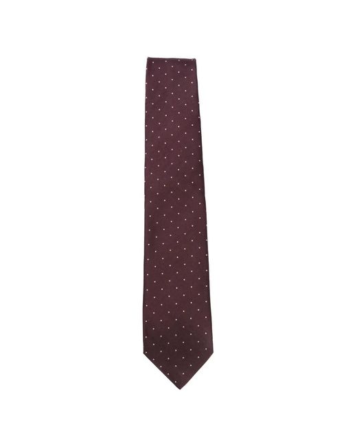 Tom Ford Purple Polka Dot Tie for men