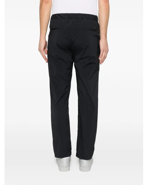 Pantalones Con Cordones Herno de hombre de color Black