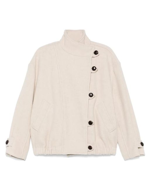 Isabel Marant Natural Hanis Coat