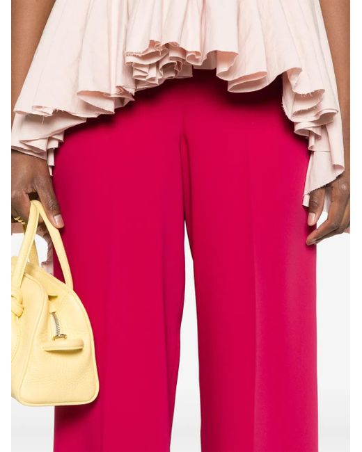 P.A.R.O.S.H. Pink Tailored Trousers