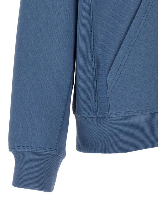 Carhartt Blue American Script Hoodie for men