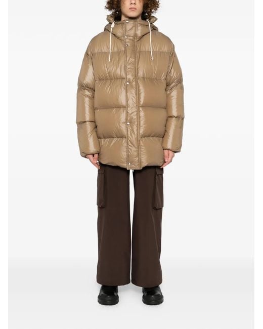 Jil Sander Natural Down Jacket for men