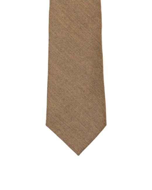Paul Smith Natural Dot-print Tie for men