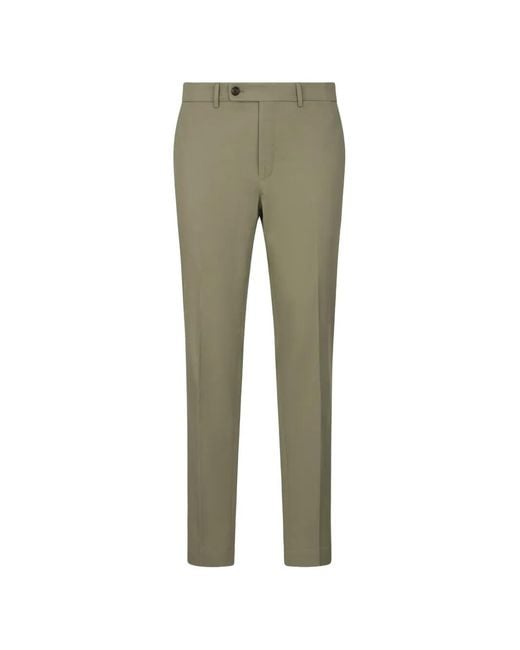 Slowear Green Straight-Leg Trousers for men
