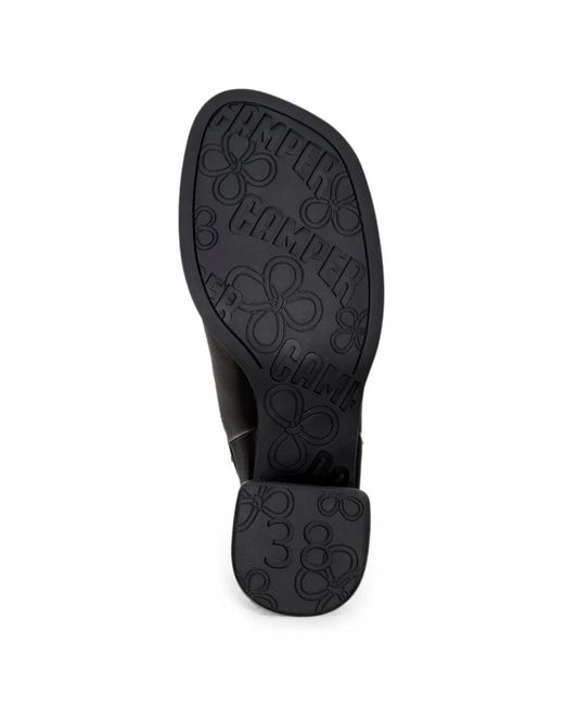 Camper Black Kora Ankle Boots