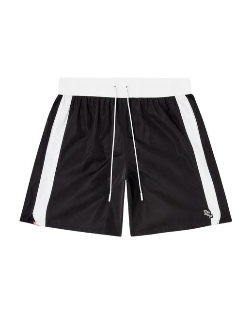 DIESEL Black Boxer-46-D-Pop Swim Shorts for men