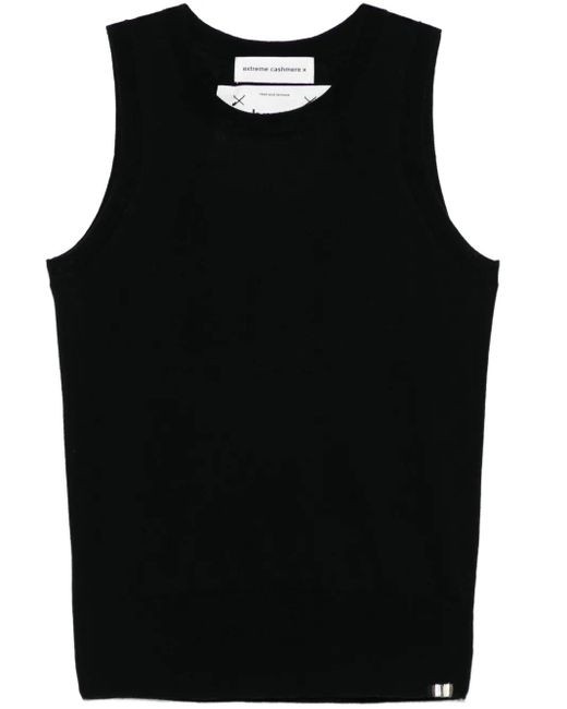 Extreme Cashmere Black Nº412 Wiever Vest