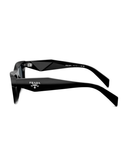 Prada Black Square-Frame Sunglasses