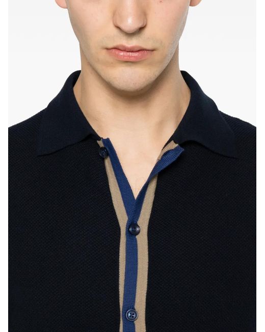 Jeordie's Black Chemise À Manches Courtes for men