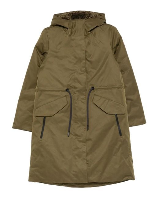Giacca Joel Con Cappuccio di Save The Duck in Green