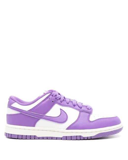 Nike Purple Dunk Low Next Nature Sneakers