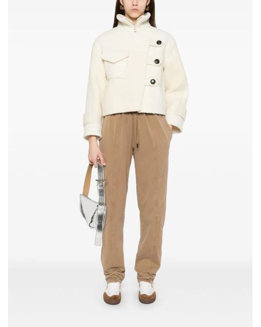 ba&sh★DORA ジャケット Short Coat Dora Off-White // ba&sh US