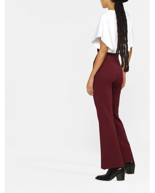 Stella McCartney High Rise Flared Broek