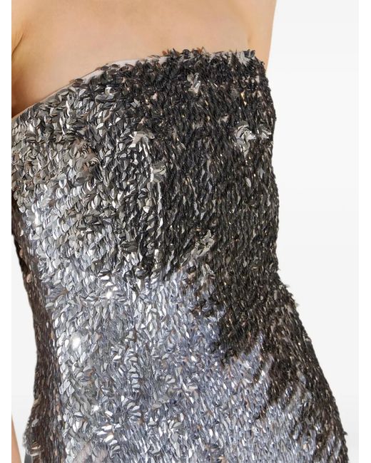 Elisabetta Franchi Gray Dress