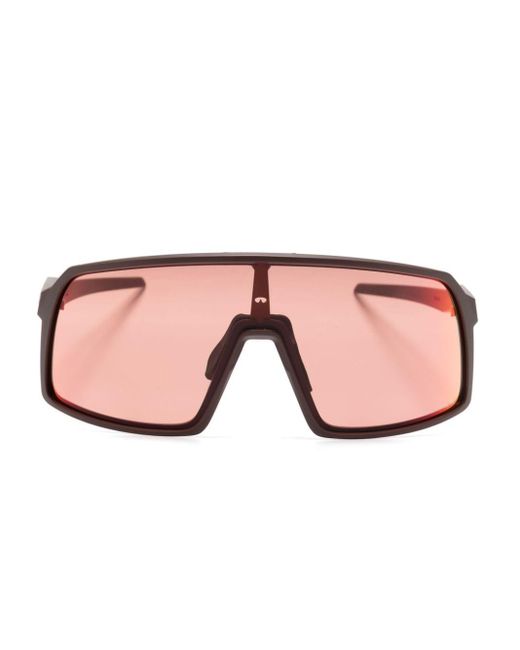 Oakley Pink Sutro Sonnenbrille mit Shield-Gestell