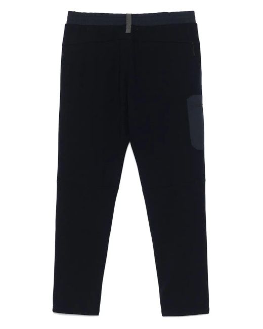 Sease Blue Drawstring Trousers for men