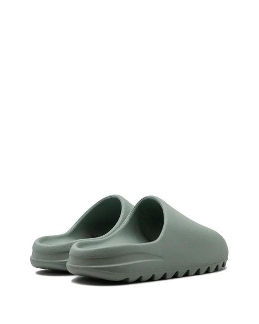 Yeezy Green "Salt" Flat Slides for men