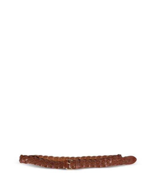 Miu Miu White Leather Belt