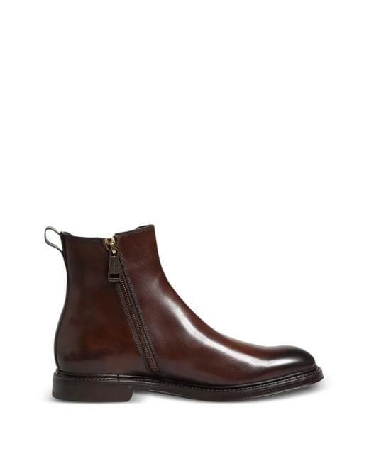 Dolce & Gabbana Brown Chelsea Ankle Boots for men
