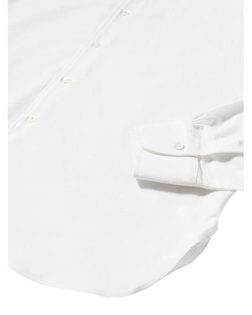 Fortela White Costes Button-Down Classic Shirt for men