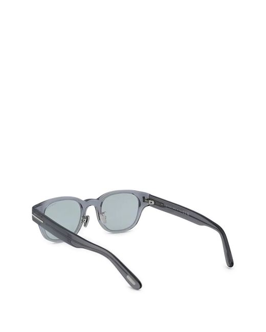 Tom Ford Gray Lunettes De Soleil À Monture Carrée for men
