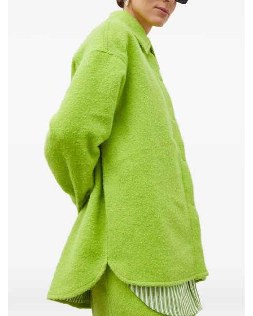 Camicia Inez di Samsøe & Samsøe in Green