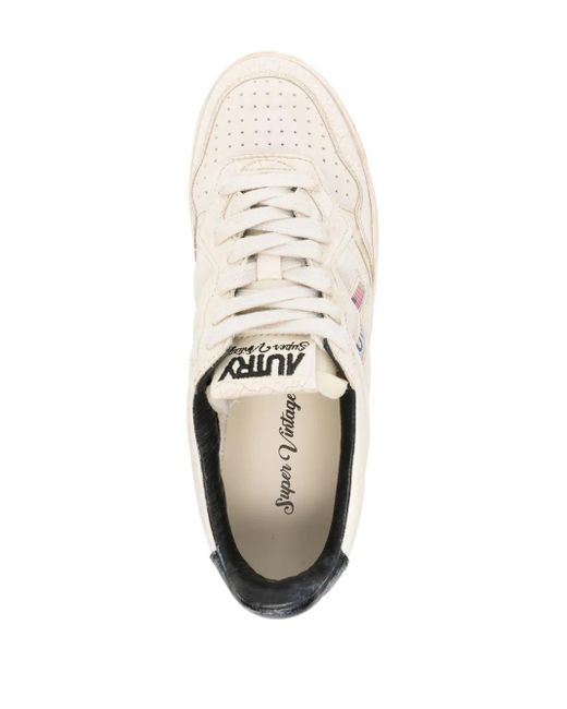 Autry White Super Vintage Sneakers
