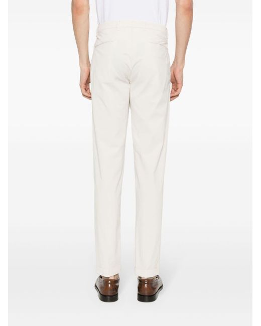 Pantalon chino slim Briglia 1949 pour homme en coloris White