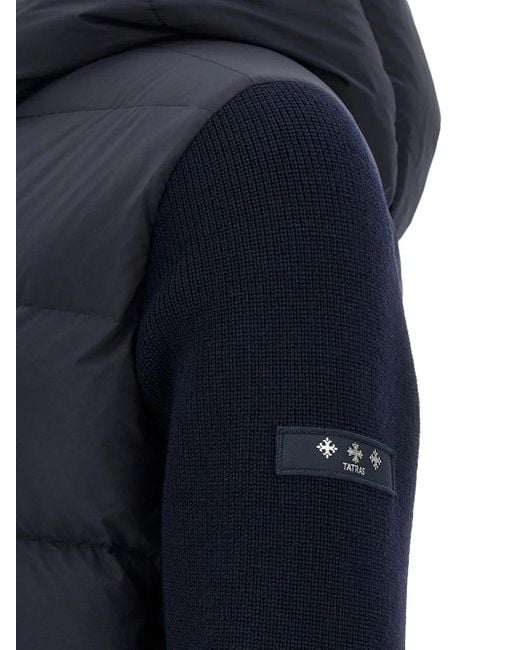 Tatras Blue Keitie Quilted Hooded Down Jacket for men