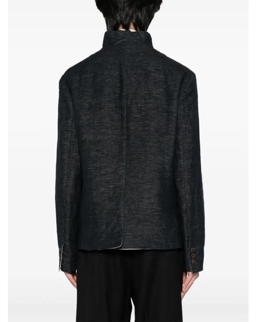 Forme D'expression Jacke Mit Stehkragen in Black für Herren