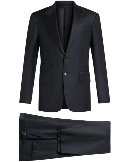 Tom Ford シングルスーツ Blue