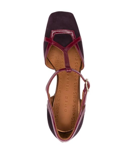 Zapatos Odessy con tacón de 80 mm Chie Mihara de color Brown