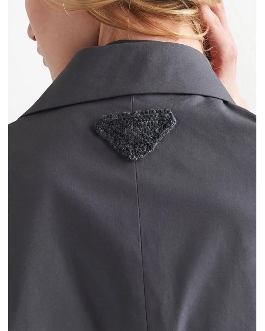 Prada Gray Panama