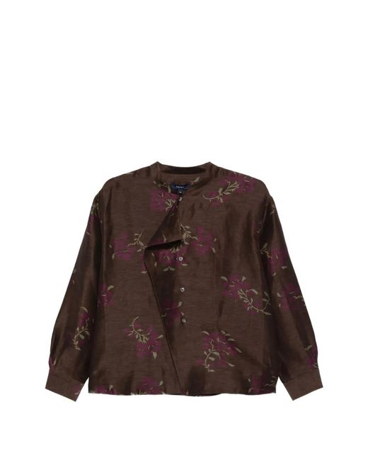 Blusa Hampton Soeur de color Brown