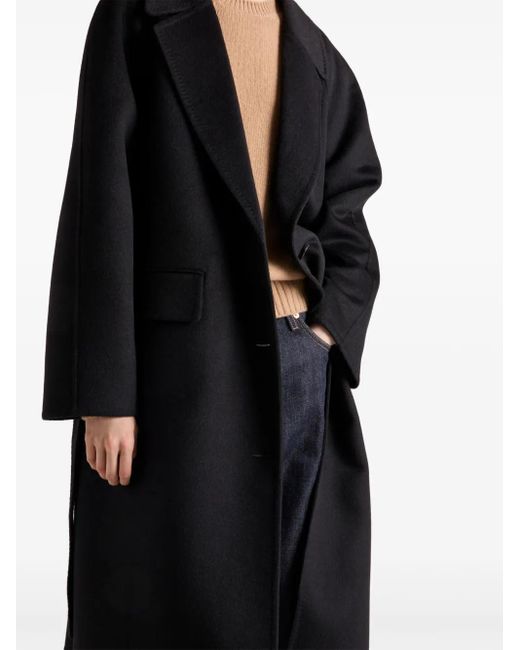 Prada Black Single-Breasted Coat