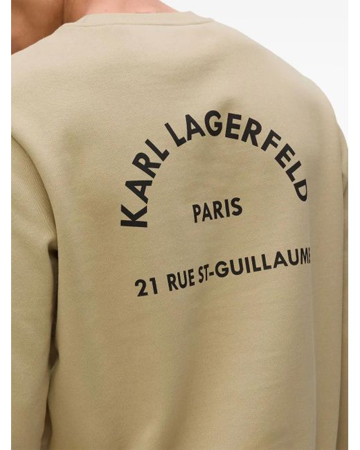 Karl Lagerfeld Natural Rue St-Guillaume Sweater for men