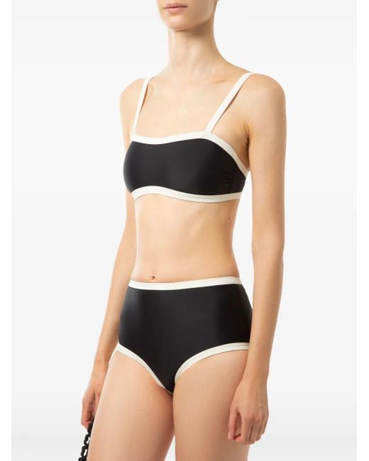 Pilzer Black Bare Bikini Bottoms