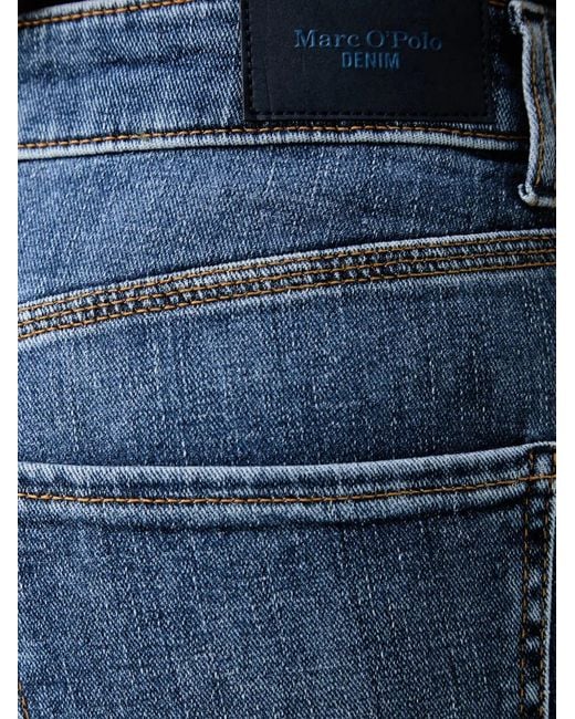 Marc O' Polo Blue Tomke Wide-Leg Jeans