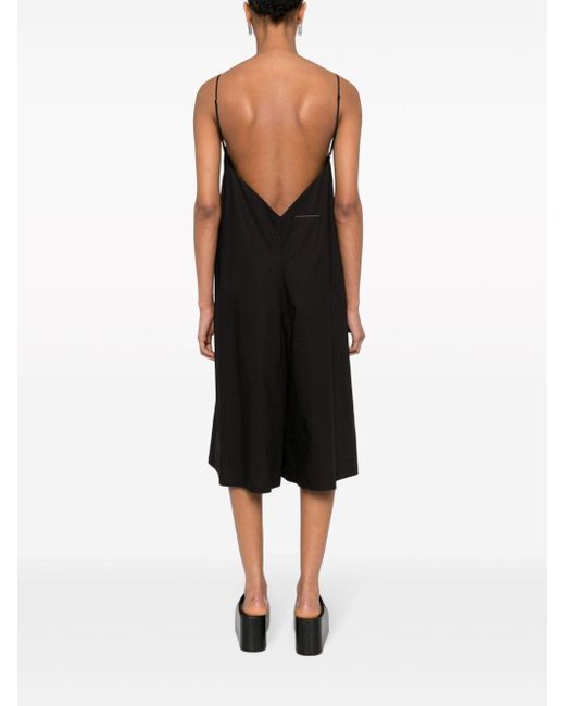 MM6 by Maison Martin Margiela Mouwloos Playsuit in het Black