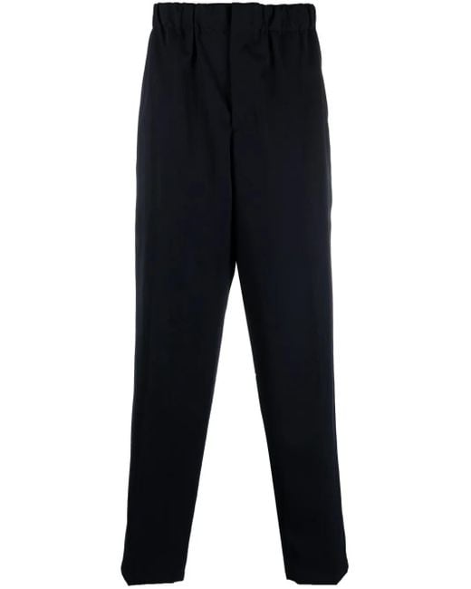 Jil Sander Pantalon Met Elastische Tailleband in het Blue voor heren