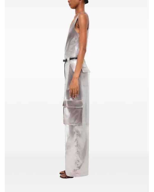 Jonathan Simkhai Gray Beatriz Trousers